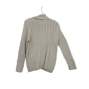 Croft & Barrow Cable Knit Sweater Womens Size L‎ Cabincore Cozycore Gorpcore